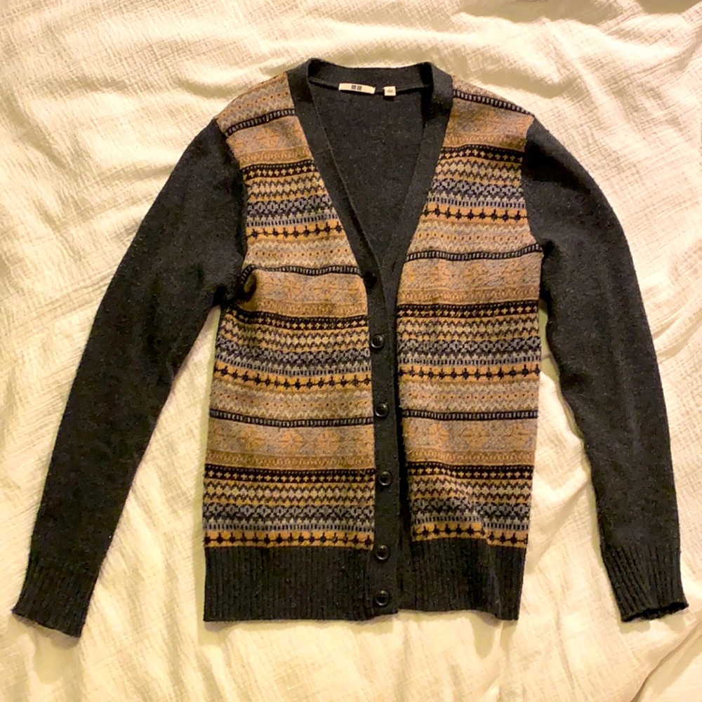 Uniqlo Patterned Cardigan